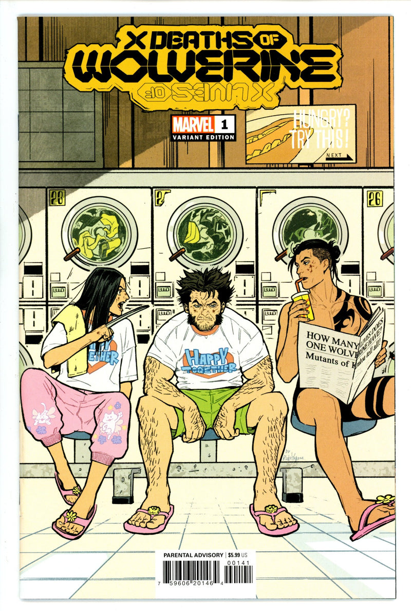 X Deaths Of Wolverine 1 Yagawa Variant NM