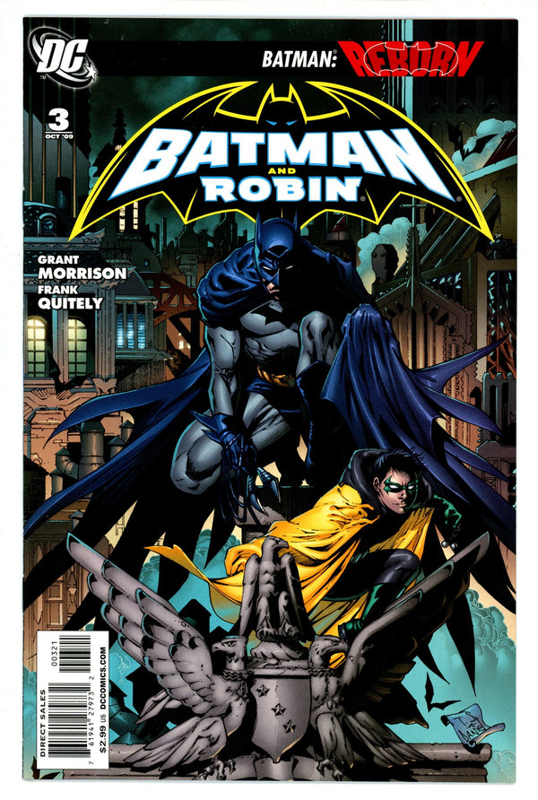 Batman and Robin Vol 1 3 Daniel Variant VF/NM (2009)