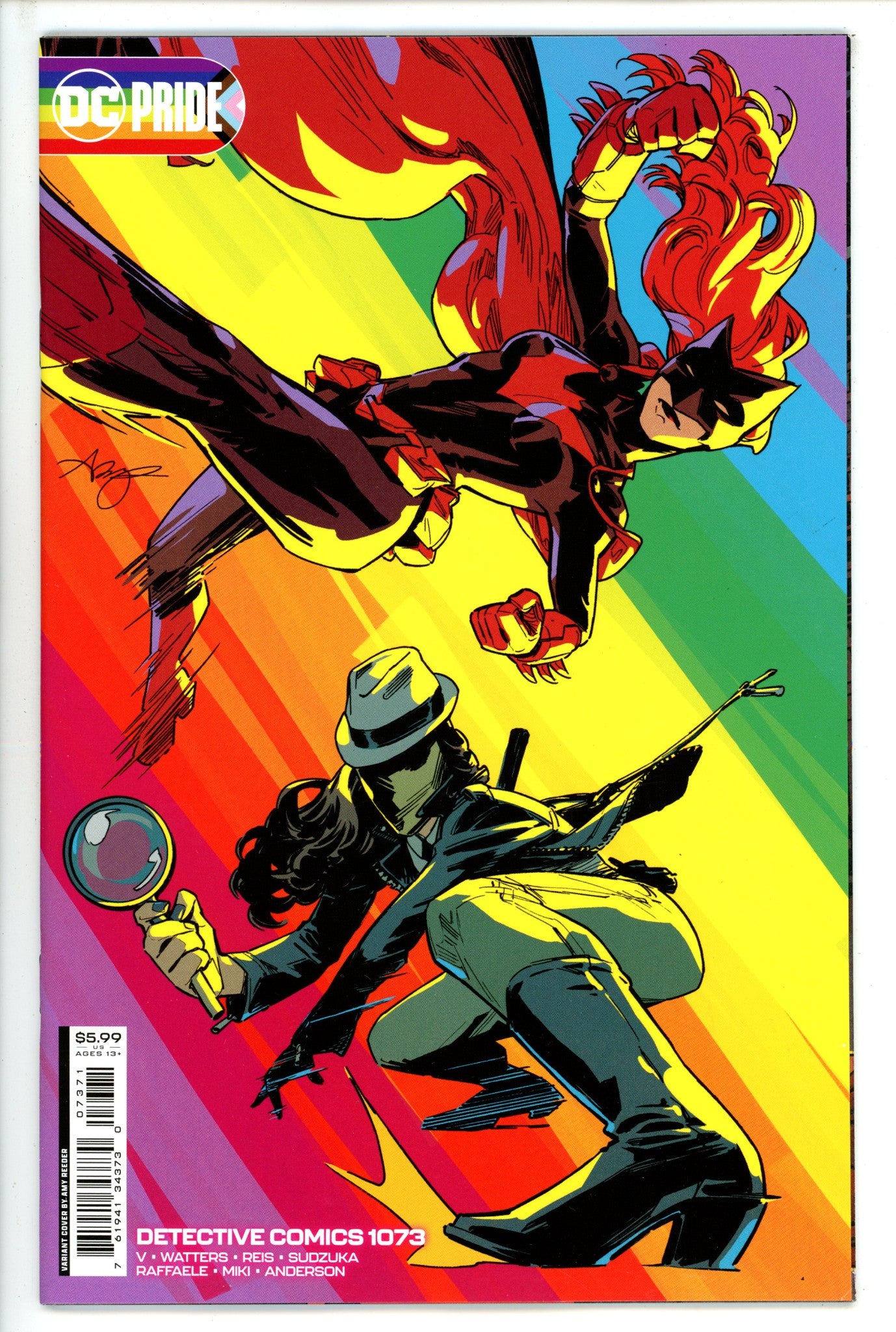 Detective Comics 1073 Reeder Pride Variant (2023)