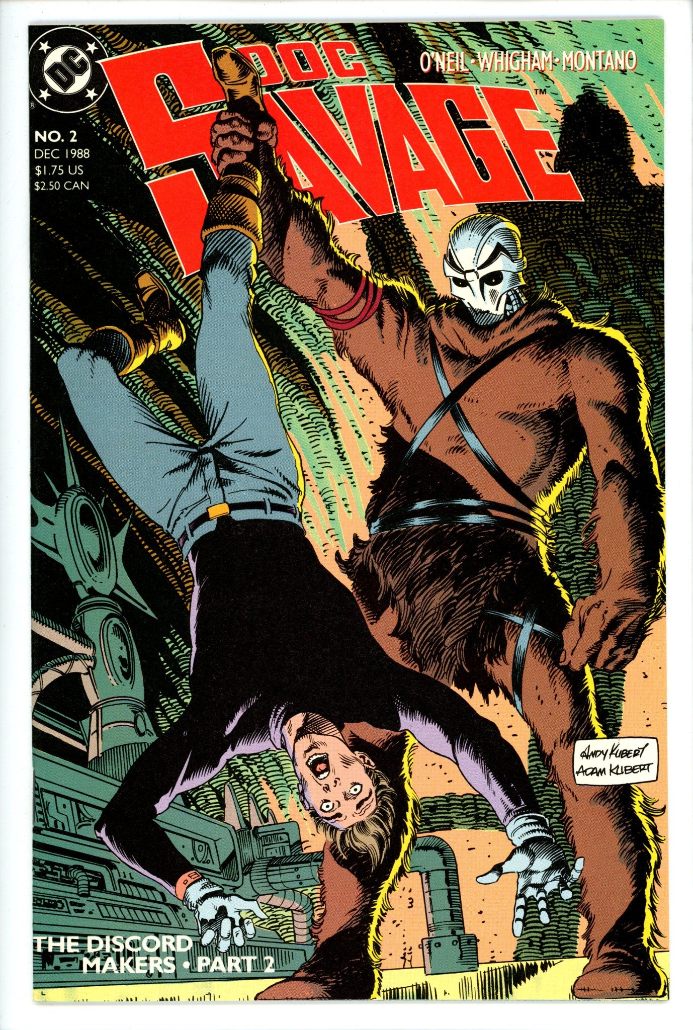 Doc Savage Vol 2 2-DC-CaptCan Comics Inc