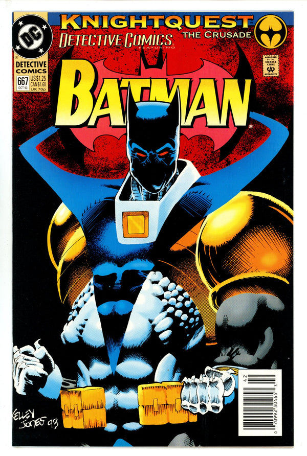 Detective Comics Vol 1 667 Newsstand NM- (1993)