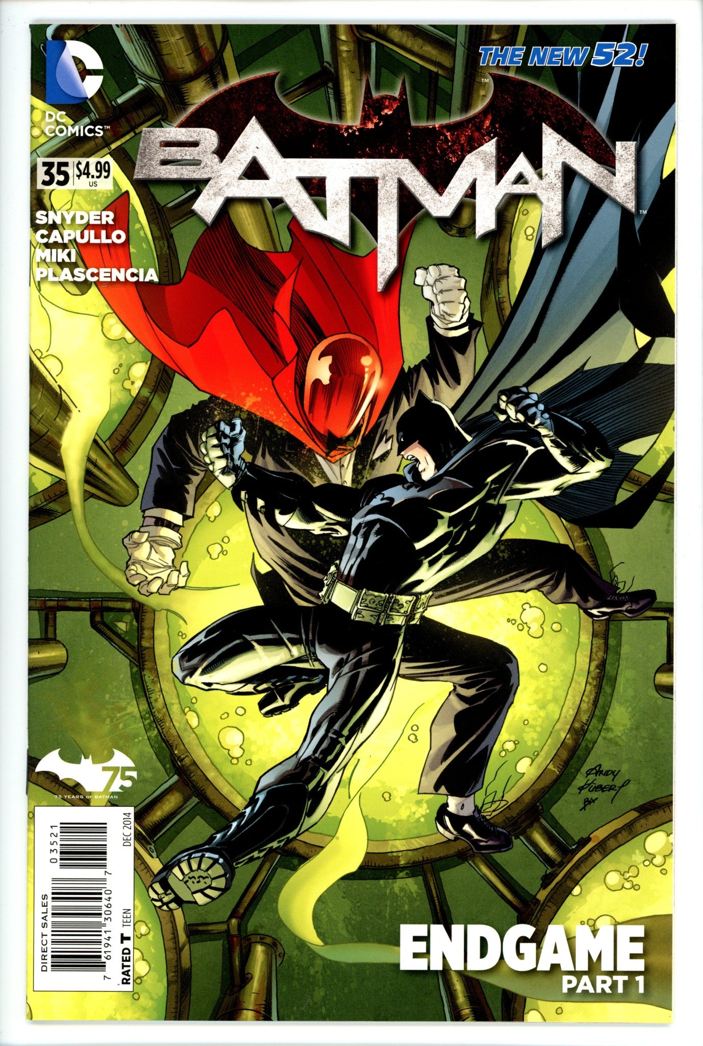 Batman Vol 2 35 Kubert Variant NM-DC-CaptCan Comics Inc