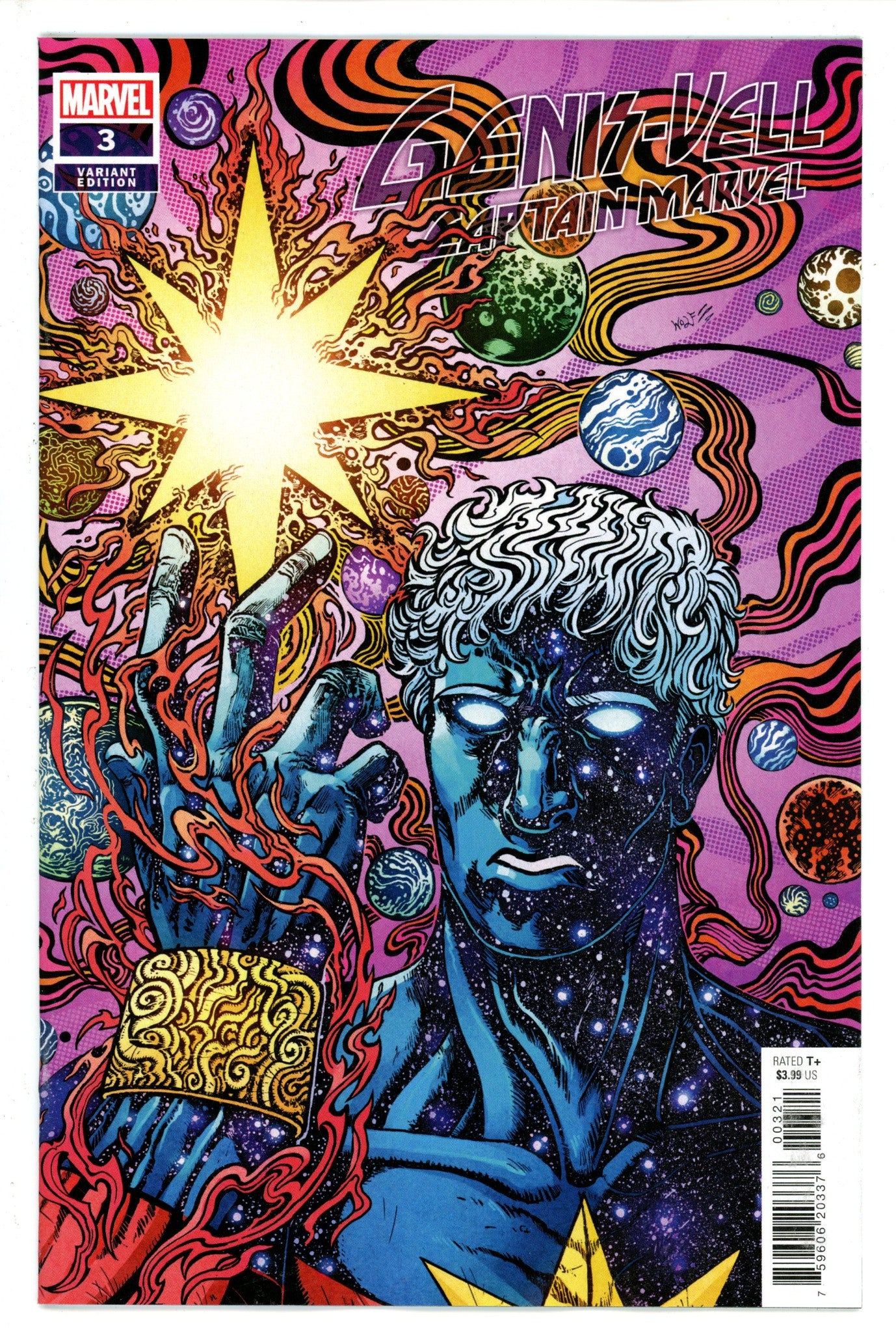 Genis-Vell Captain Marvel 3 Wolf Variant (2022)