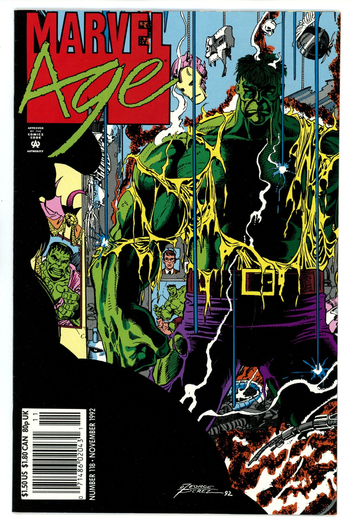 Marvel Age 118 Newsstand