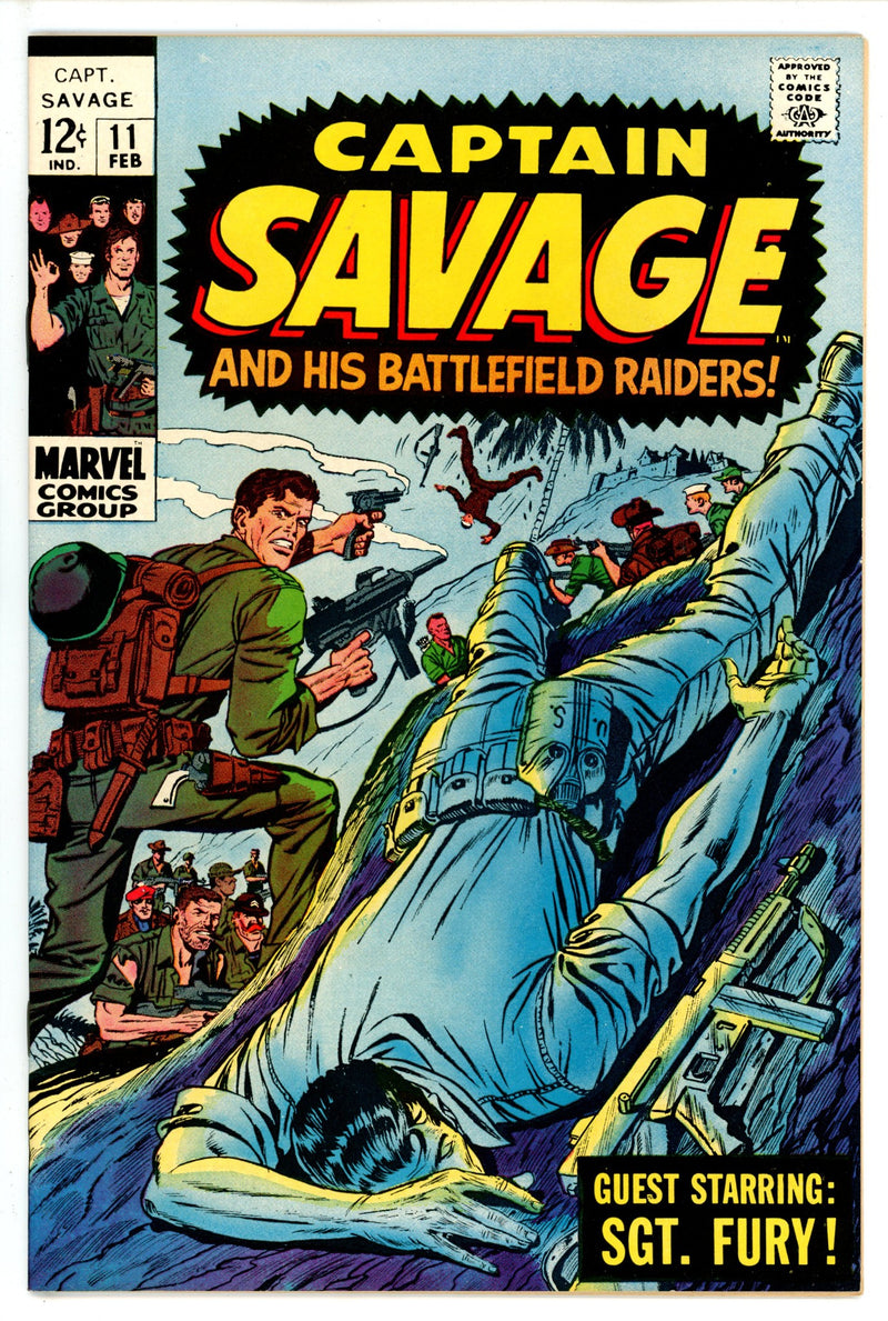 Capt. Savage and His Leatherneck Raiders 11 NM