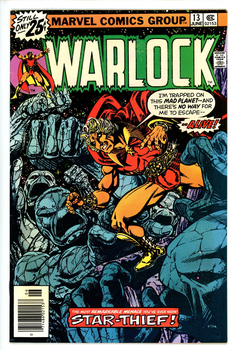 Warlock Vol 1 13 FN/VF