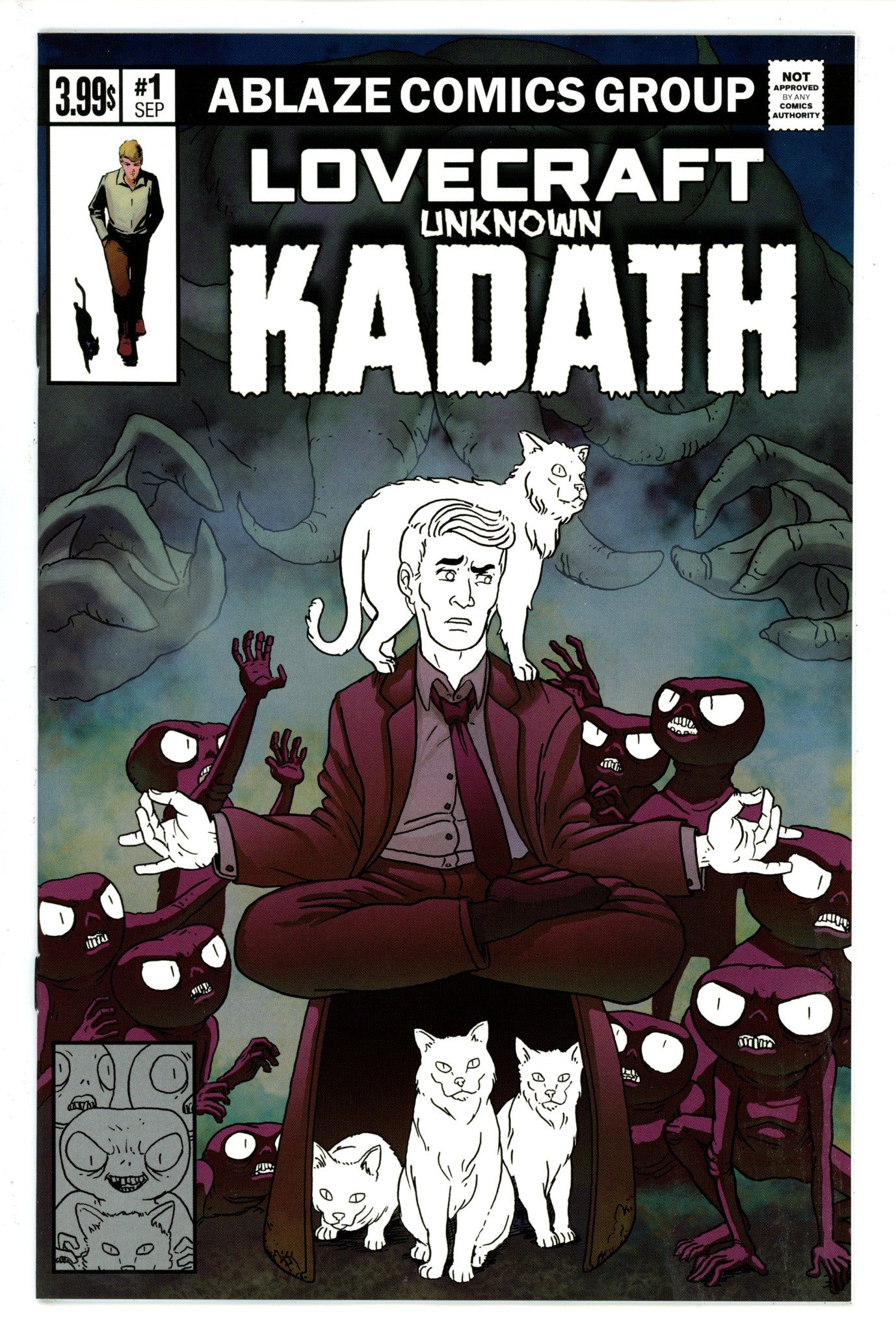 Lovecraft Unknown Kadath 1 Bautista GITD Variant NM+