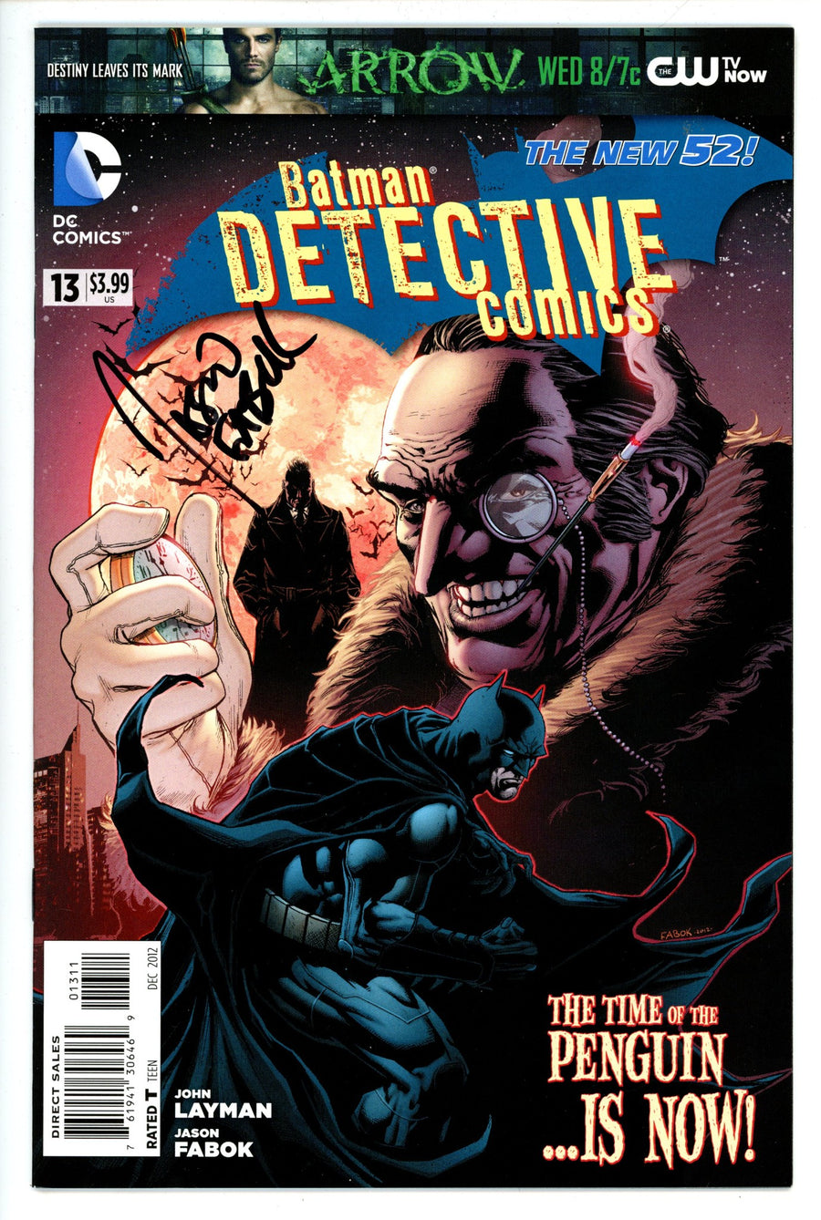 Detective Comics Vol 2 13 Signed Fabok