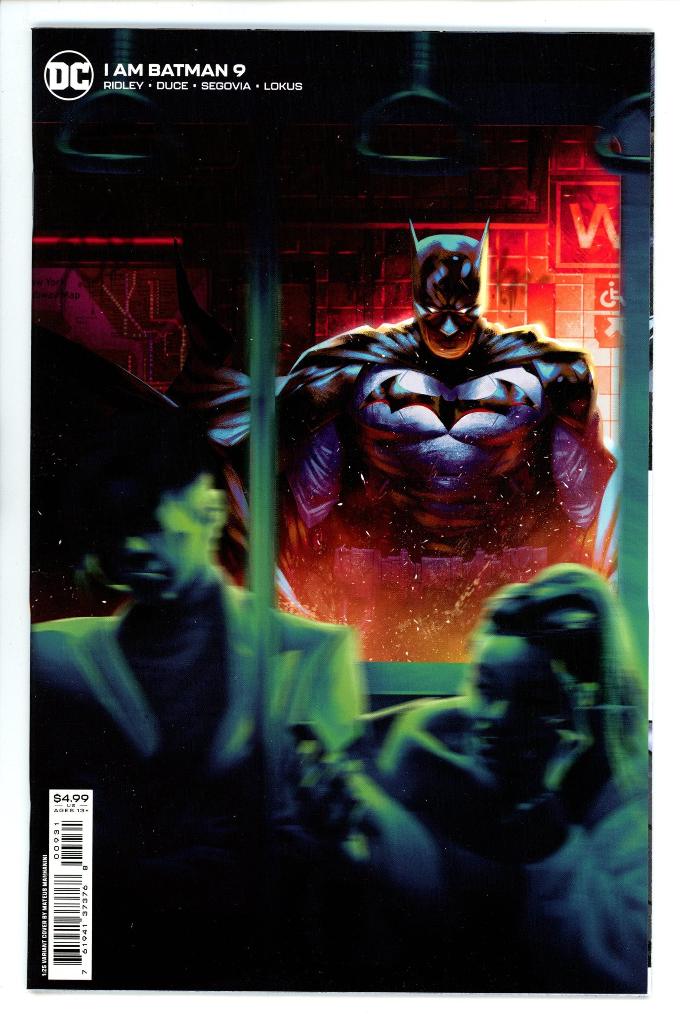I Am Batman 9 Manhanini Variant VF/NM (2022)