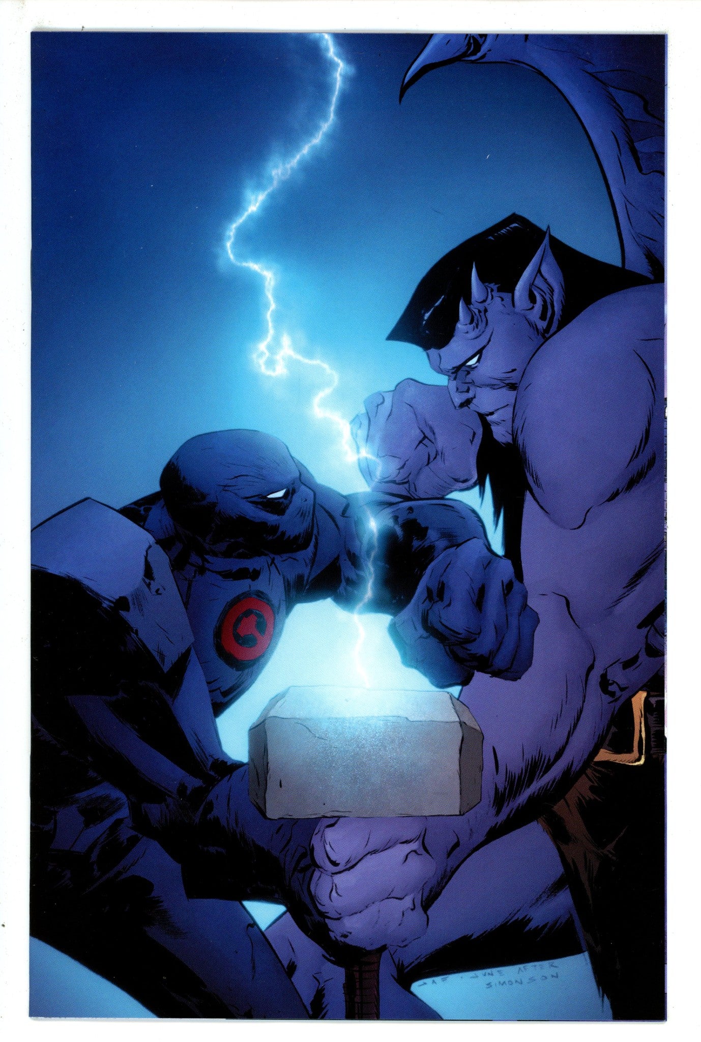 Gargoyles 4 Lee Virgin Incentive Variant NM- (2023)