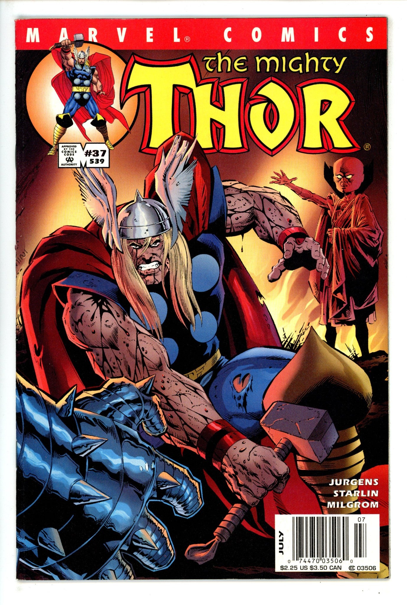 Thor Vol 2 37 (539) Newsstand