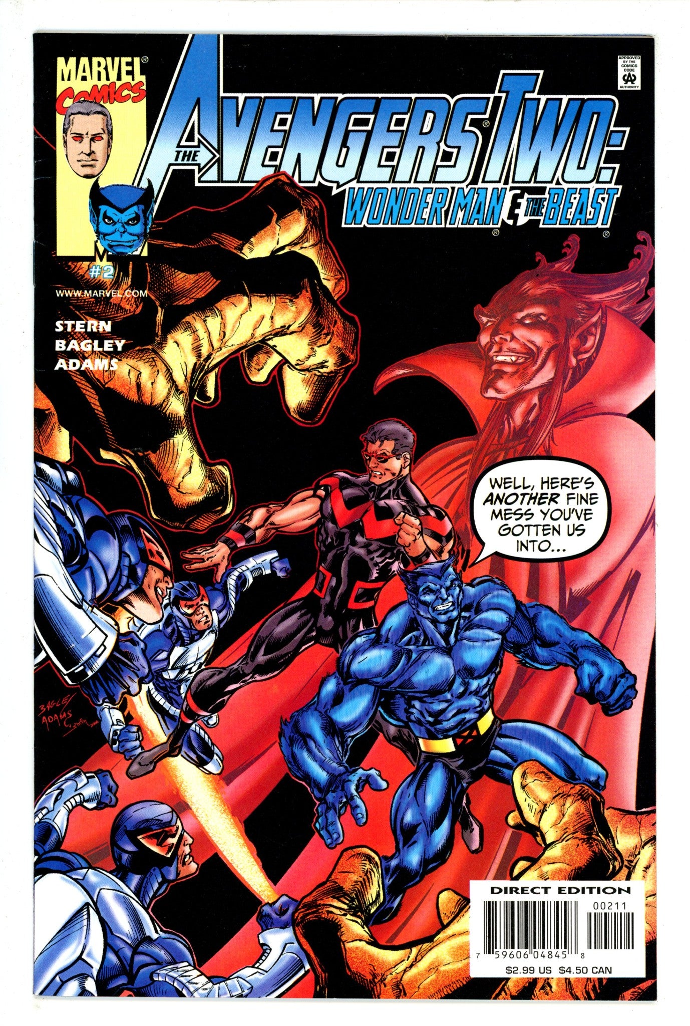 Avengers Two: Wonder Man & Beast 2 (2000)