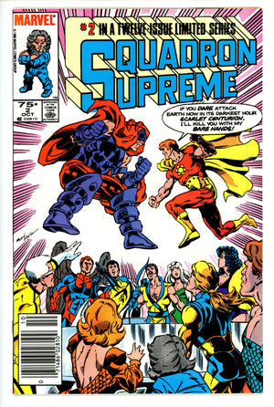 Squadron Supreme Vol 1 2 Newsstand
