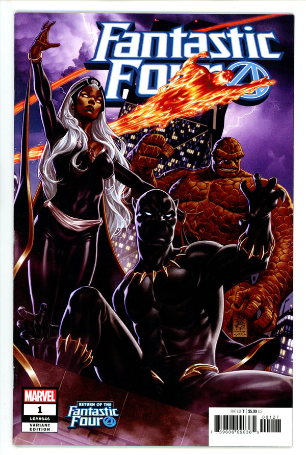 Fantastic Four Vol 6 1 Brooks Variant
