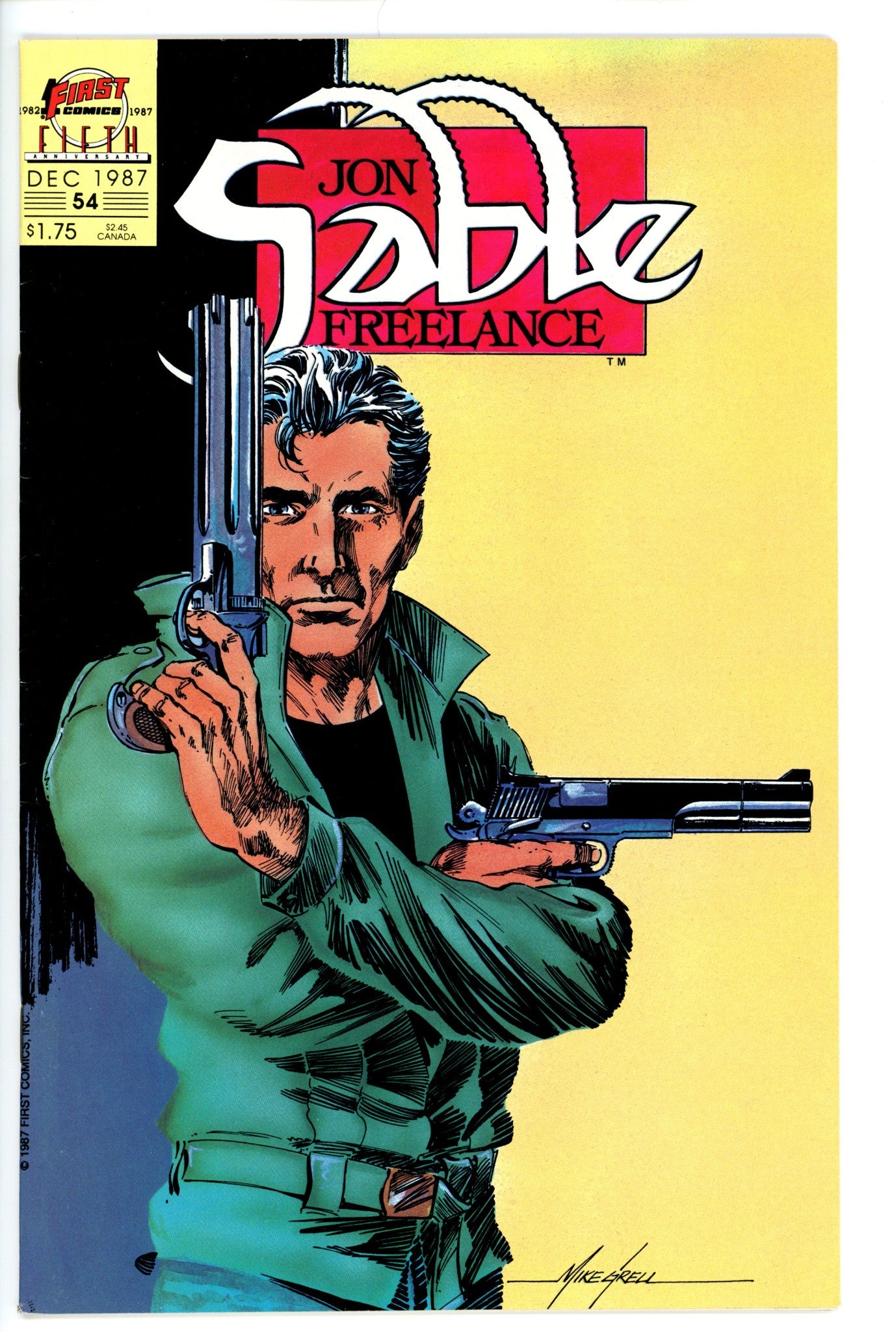 Jon Sable Freelance 54-First Comics-CaptCan Comics Inc
