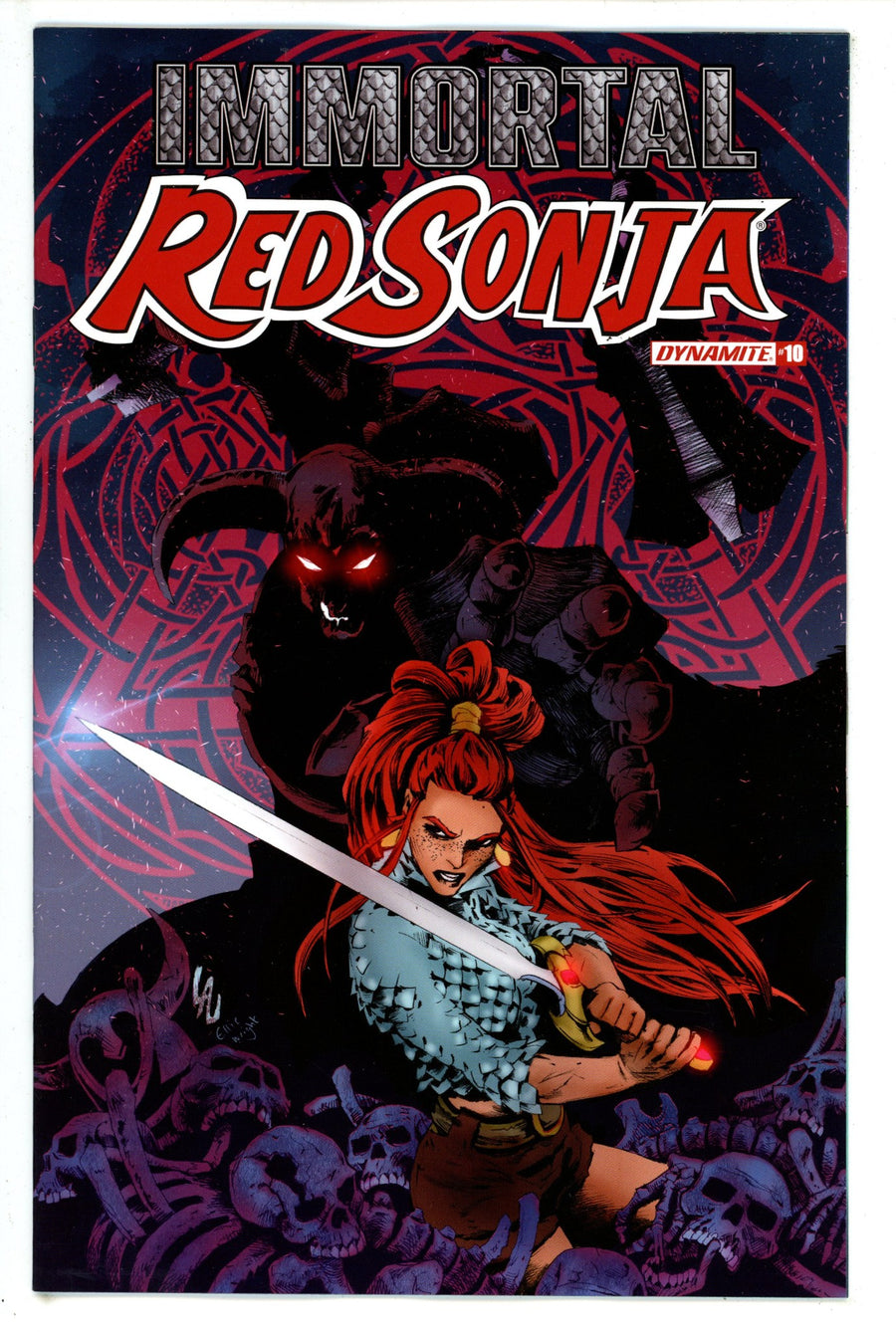 Immortal Red Sonja 10 Lau Variant (2023)