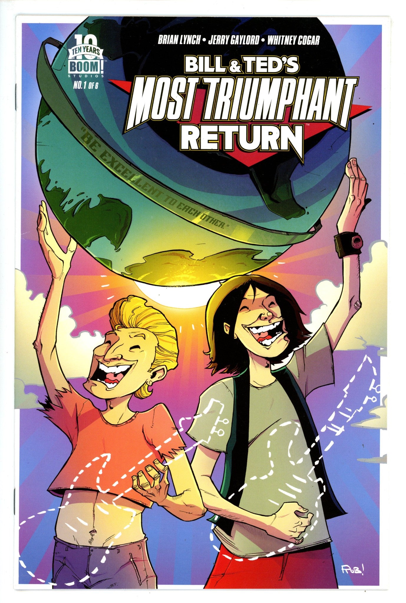 Bill & Ted's Most Triumphant Return 1 Guillory Hidden Variant