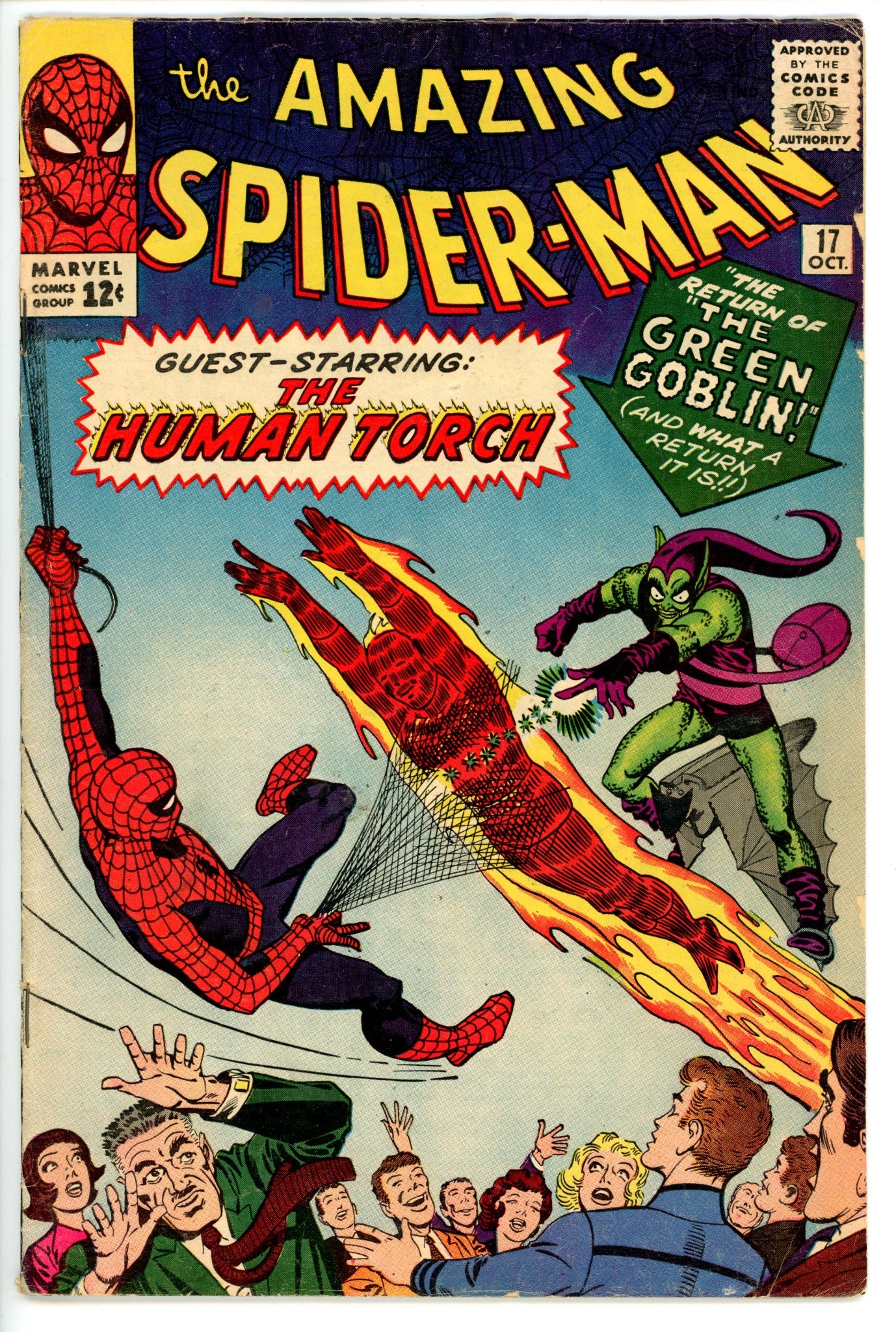 The Amazing Spider-Man Vol 1 17 VG/FN Incomplete