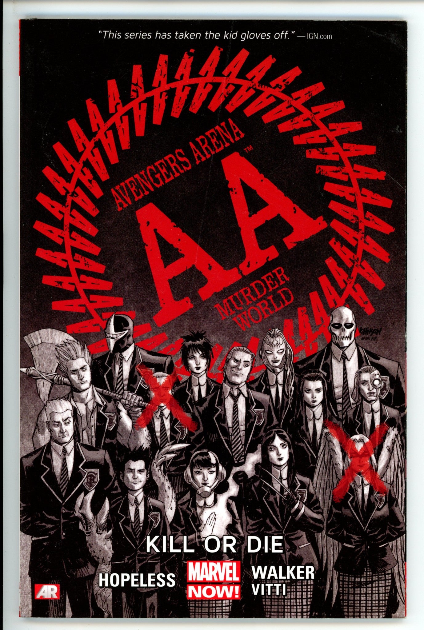 Avengers Arena Vol 1 Kill or Die TPB
