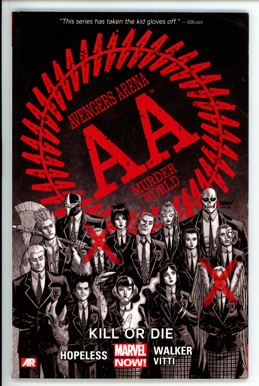 Avengers Arena Vol 1 Kill or Die TPB
