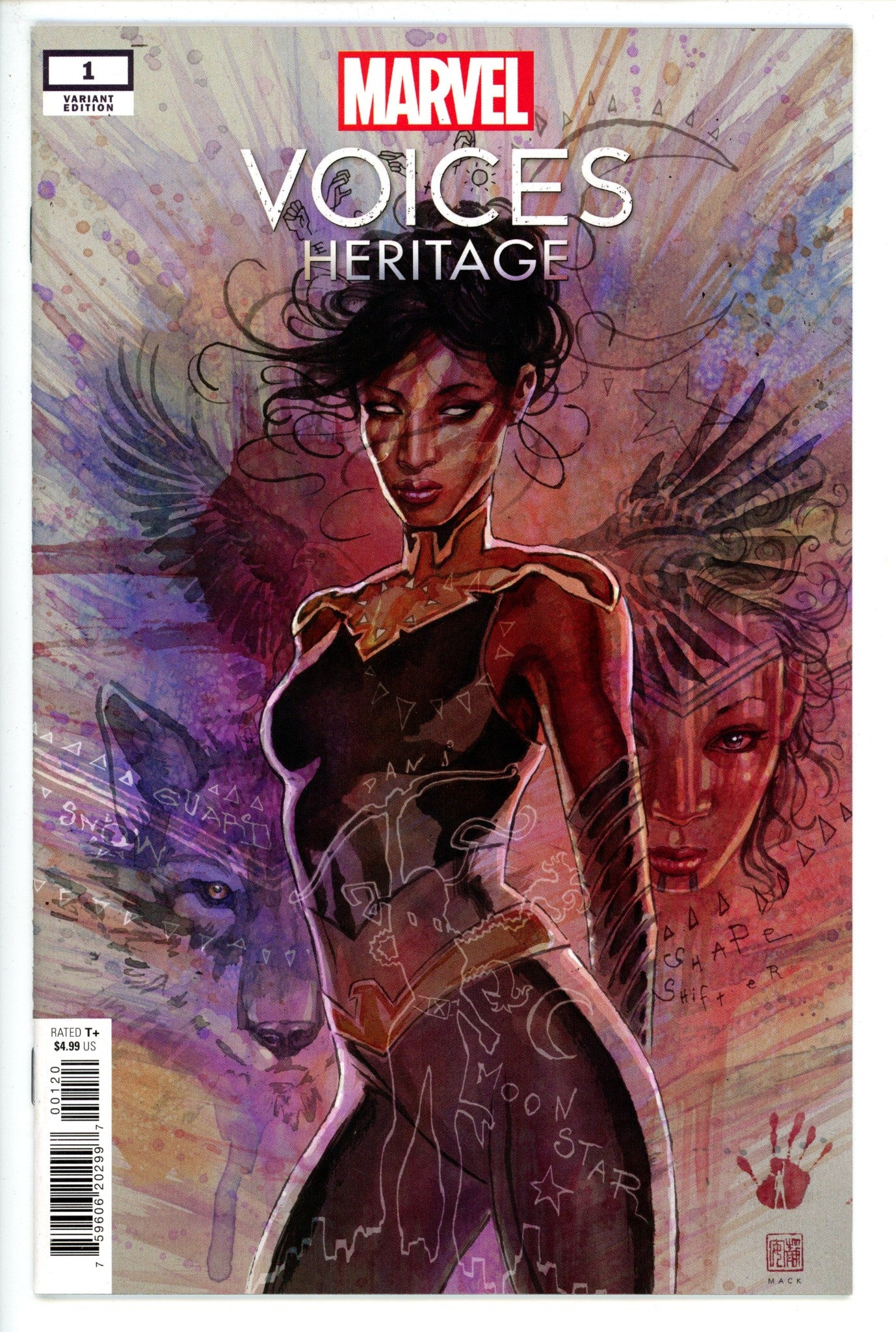 Marvel's Voices: Heritage 1 Mack Variant (2022)