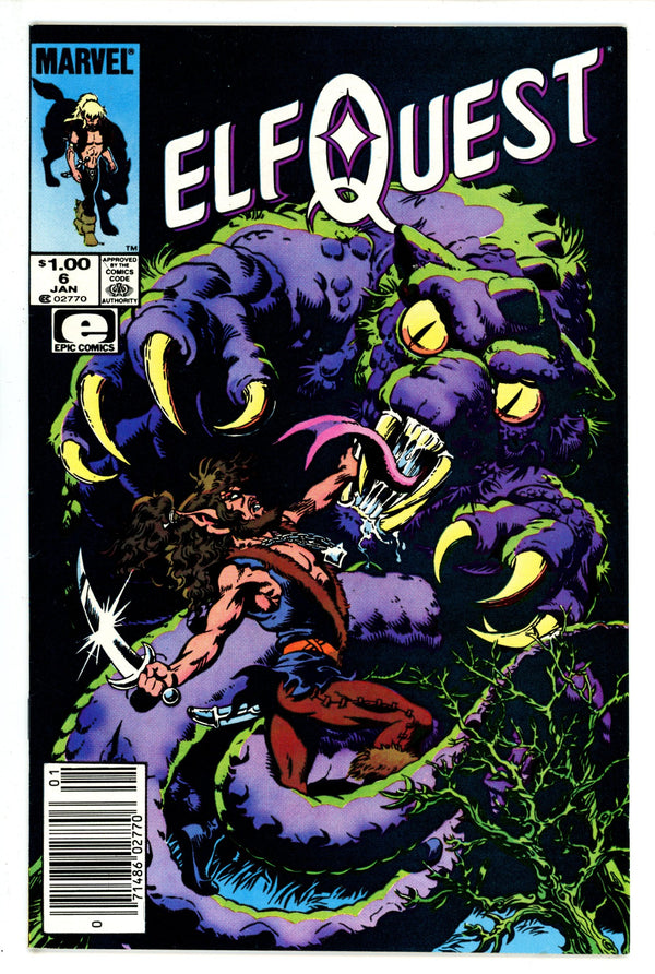 ElfQuest 6 Canadian Price Variant VF+ (1986)