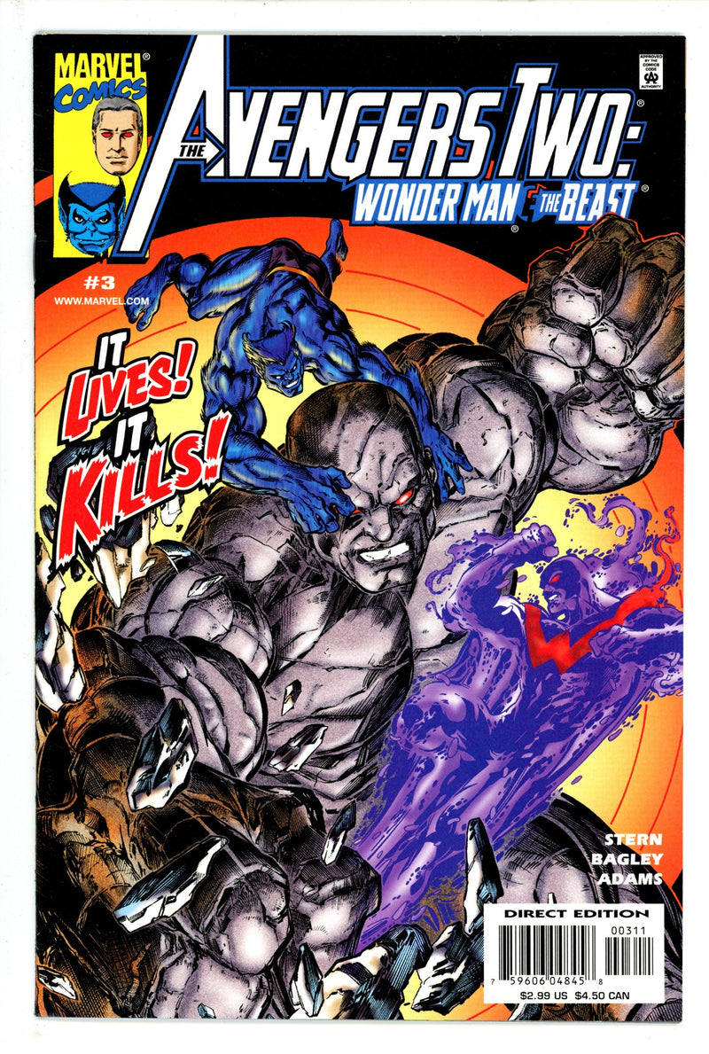 Avengers Two: Wonder Man & Beast 3 (2000)