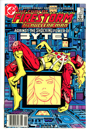 The Fury of Firestorm 23 Canadian NM-