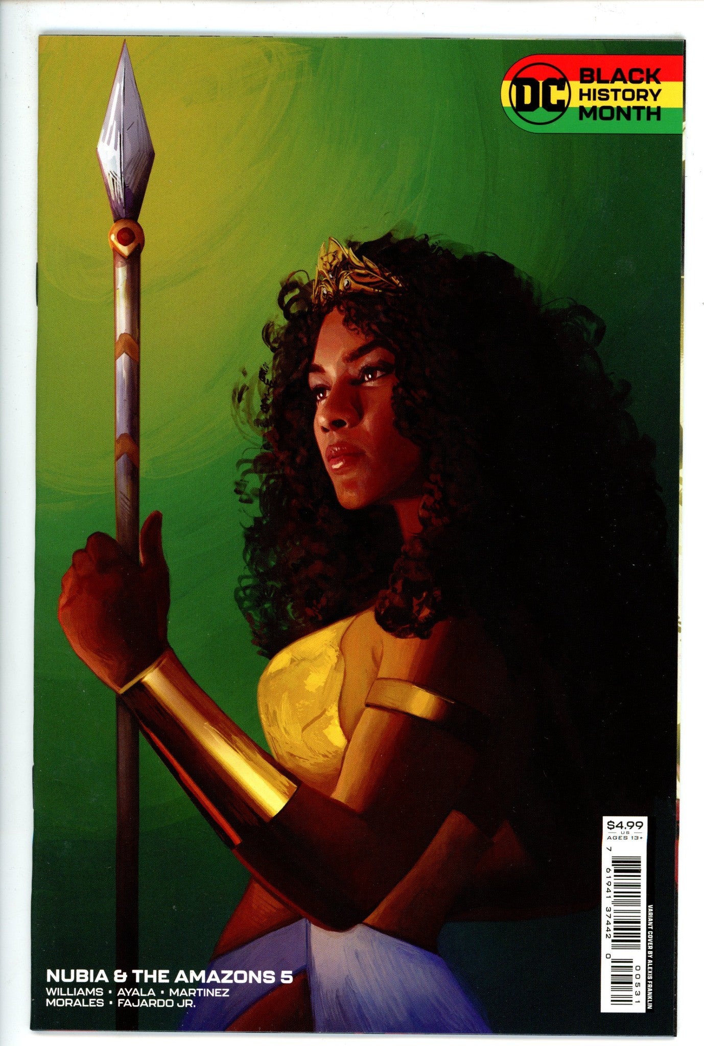 Nubia and the Amazons 5 Franklin Variant (2022)