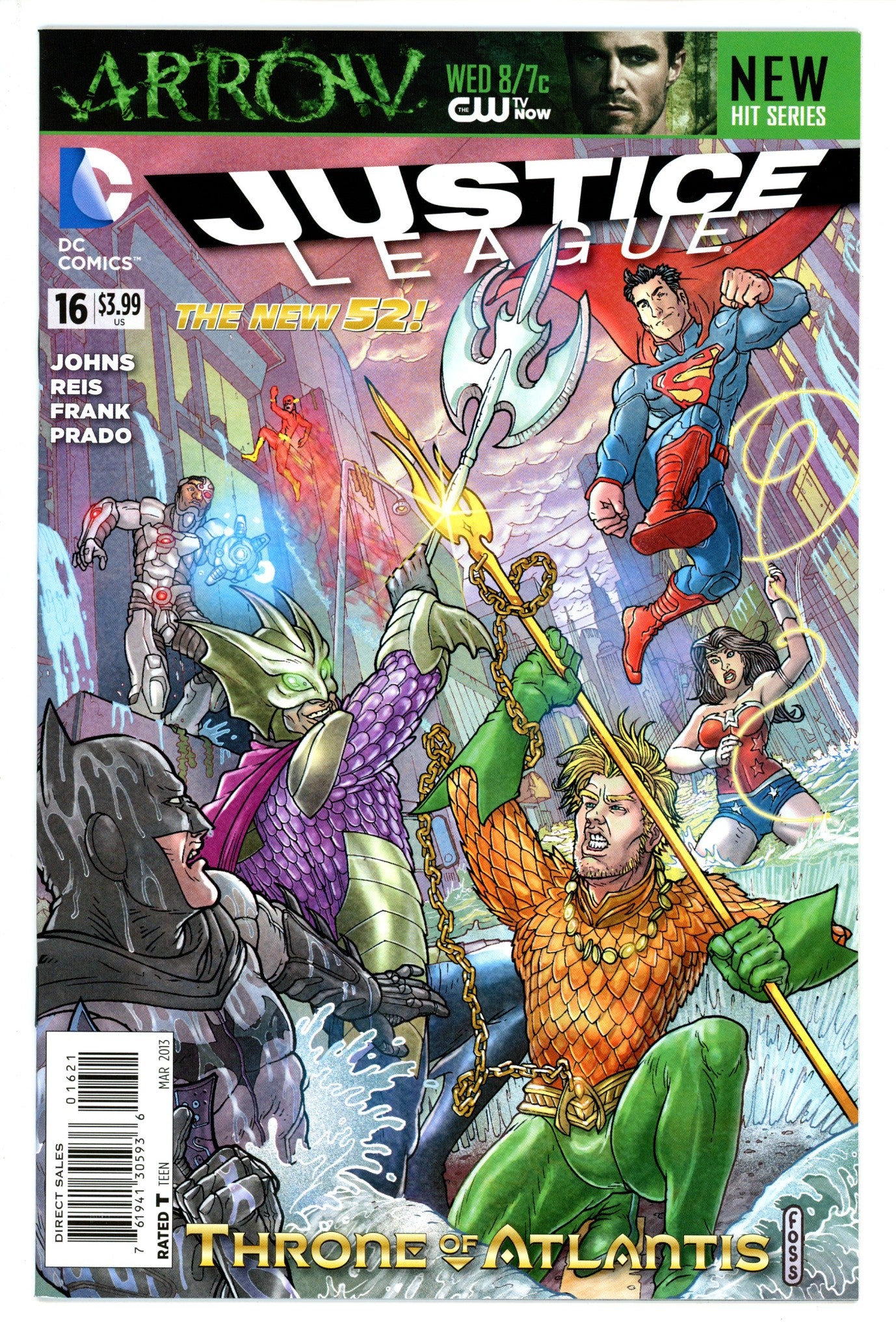 Justice League Vol 1 16 Foss Variant