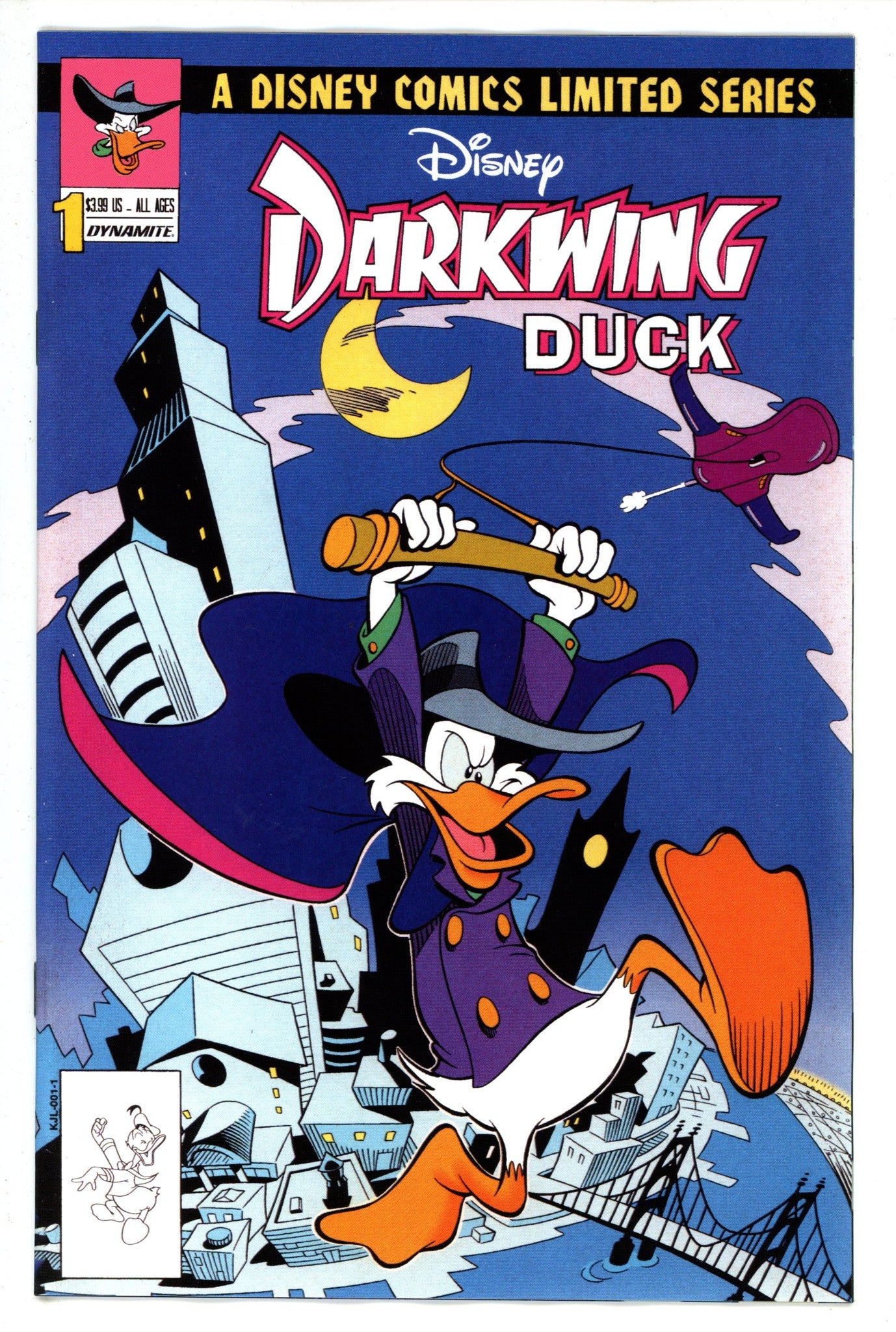 Darkwing Duck 1 Moore Virgin Incentive Variant (2023)