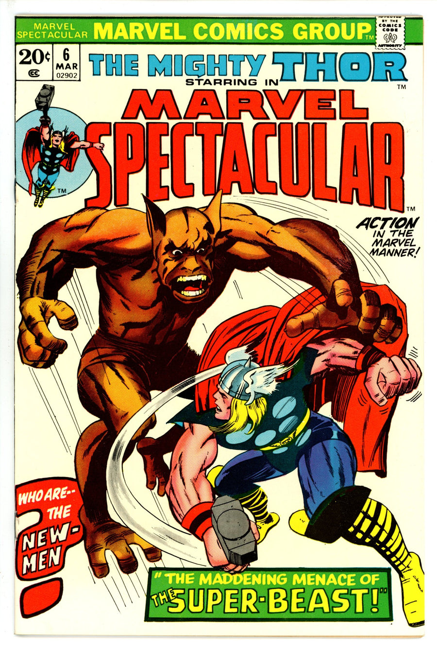 Marvel Spectacular 6 NM- (1974)