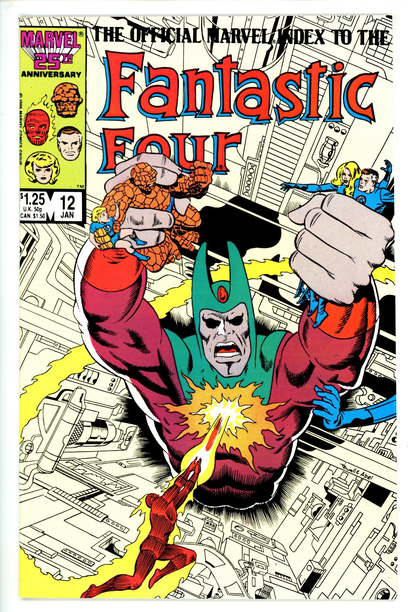 The Official Marvel Index to the Fantastic Four  12