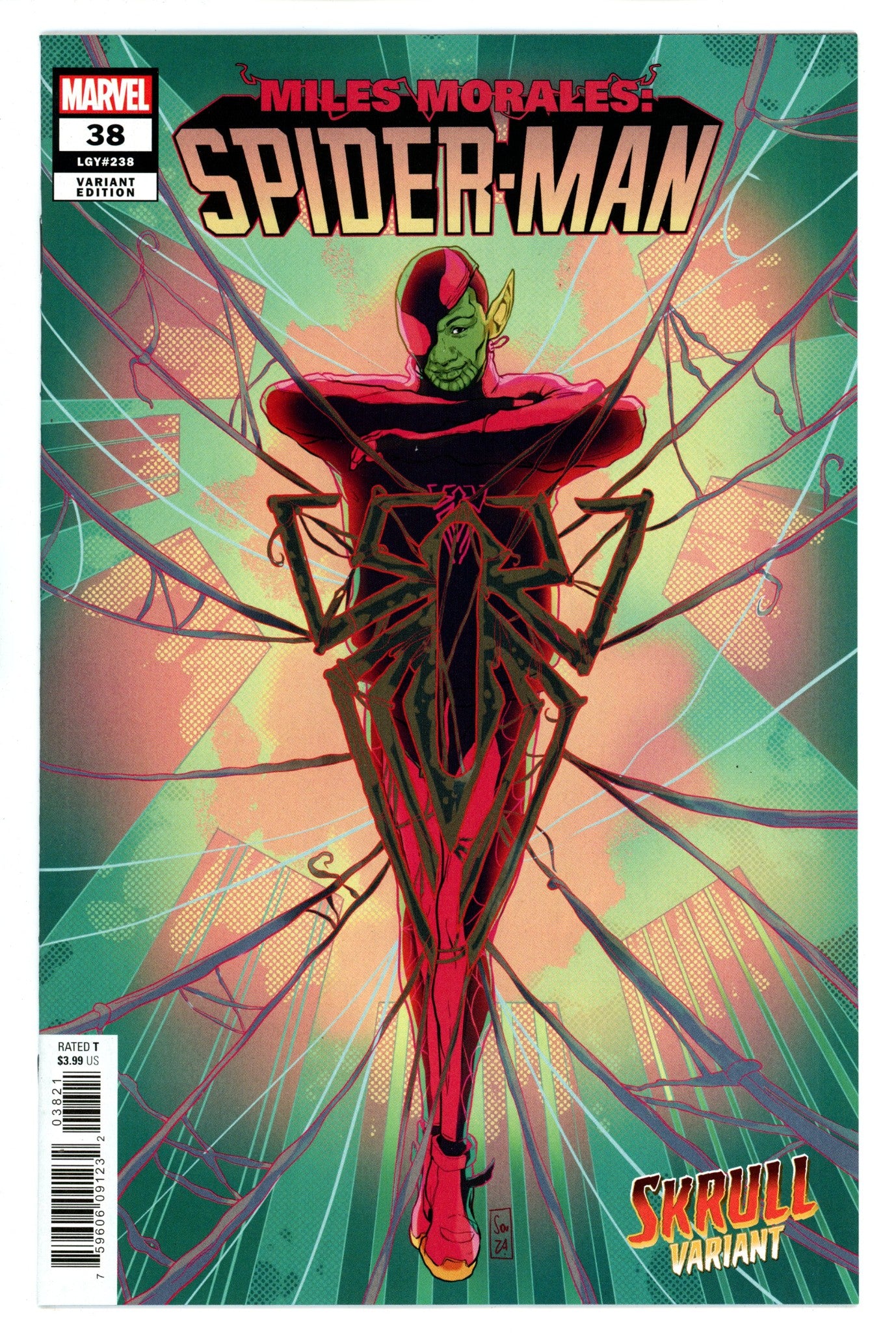 Miles Morales Spider-Man 38 Souza Variant (2022)