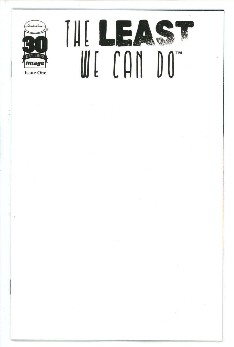 Least We Can Do 1 Blank Variant (2022)