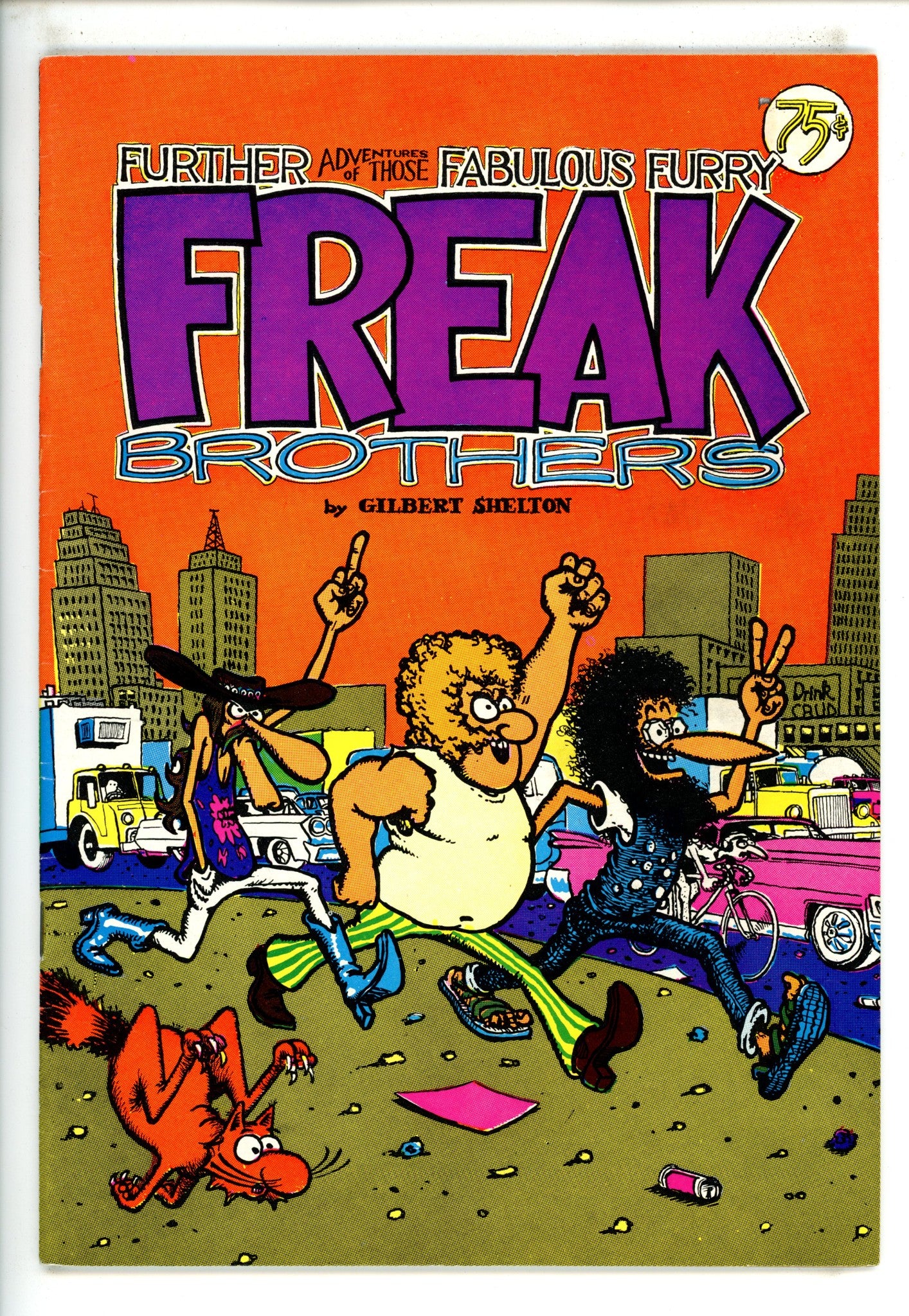 The Fabulous Furry Freak Brothers 2 8Th Print FN (1975)