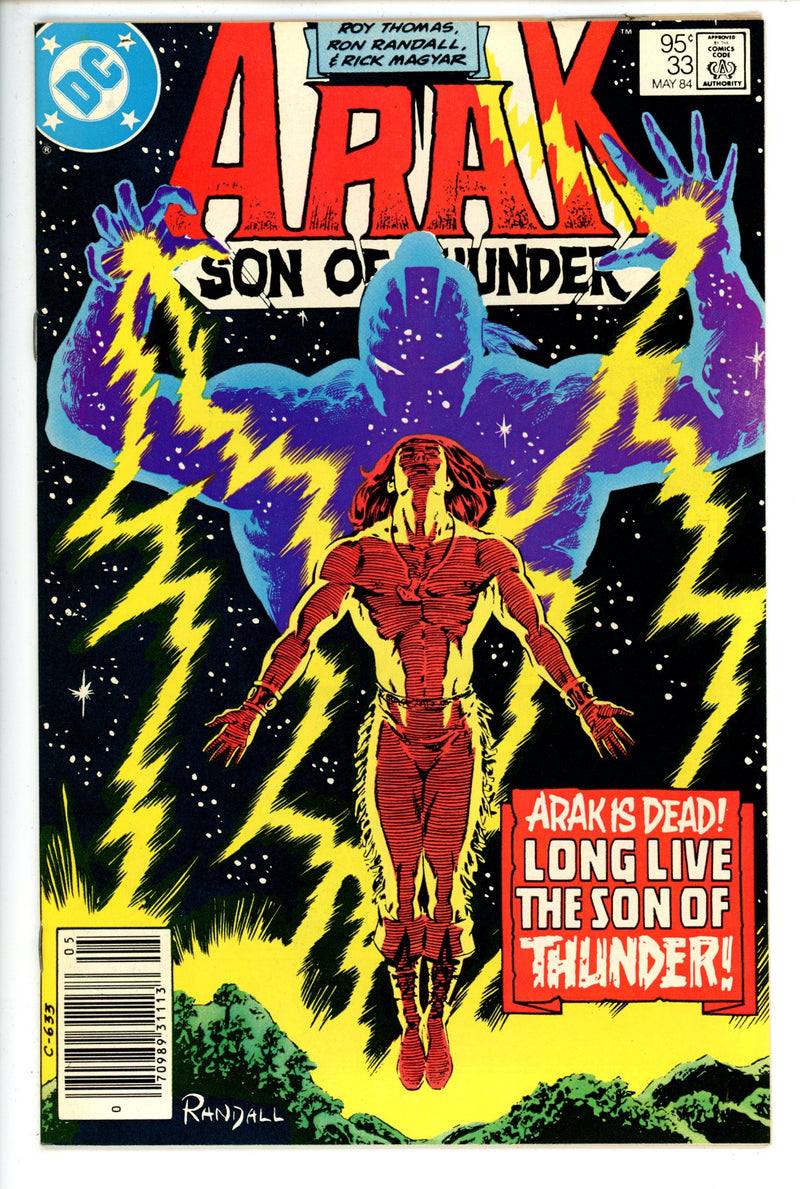 Arak / Son of Thunder 33 Canadian VF+