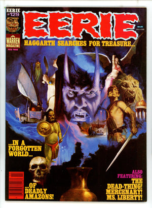 Eerie 129 Canadian Price Variant VF/NM (1982)