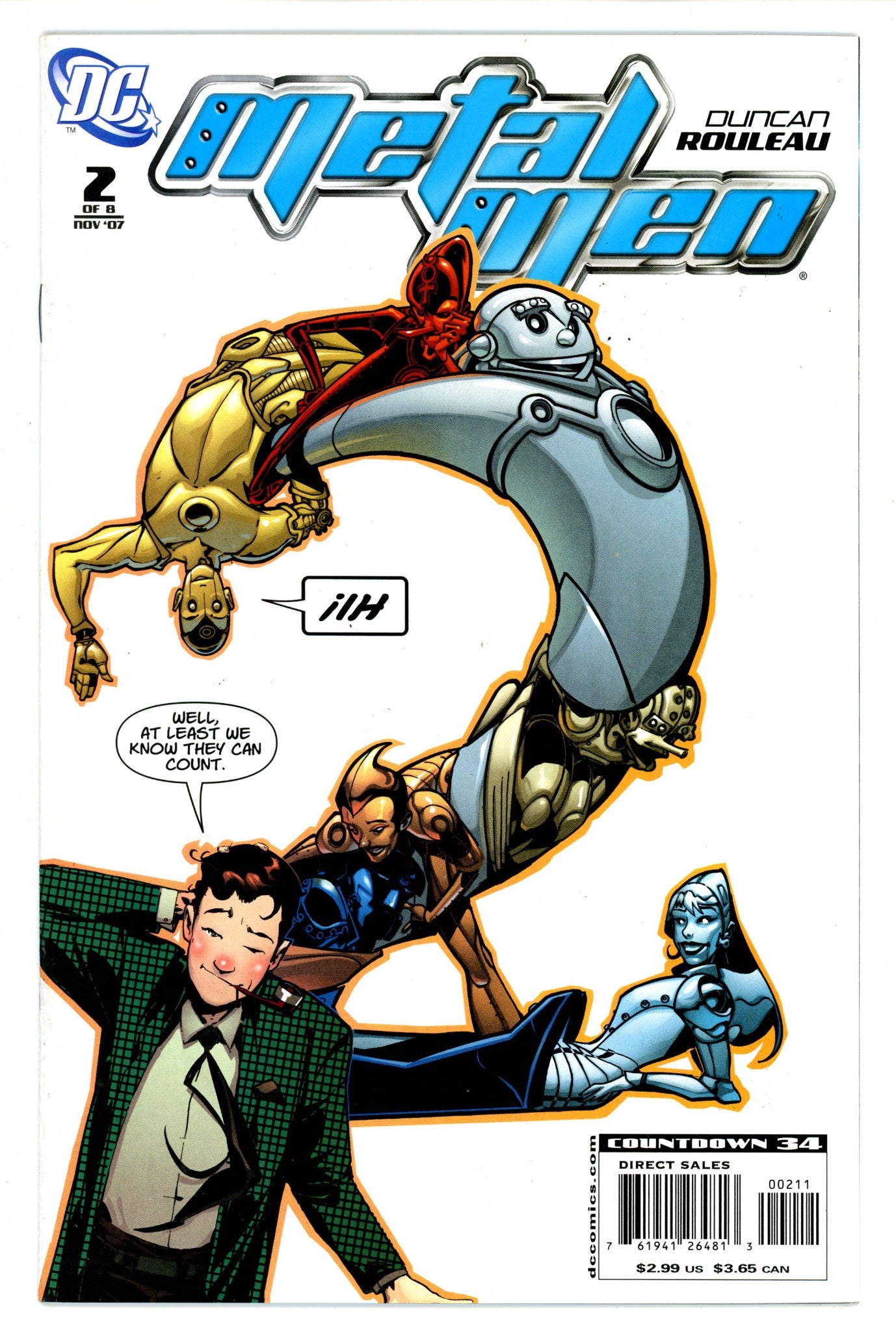 Metal Men Vol 3 1 (2007)