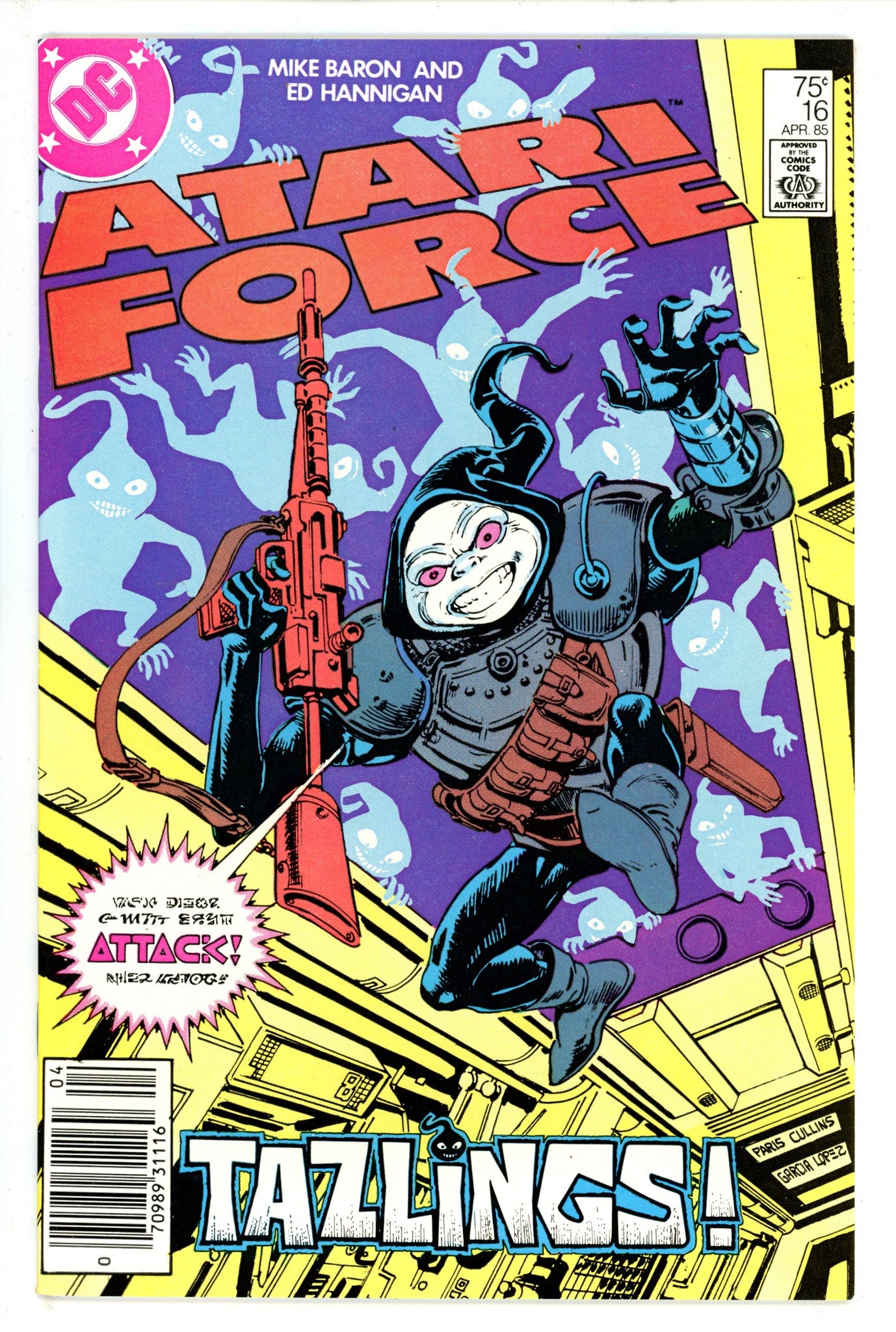 Atari Force Vol 2 16 Newsstand (1985)