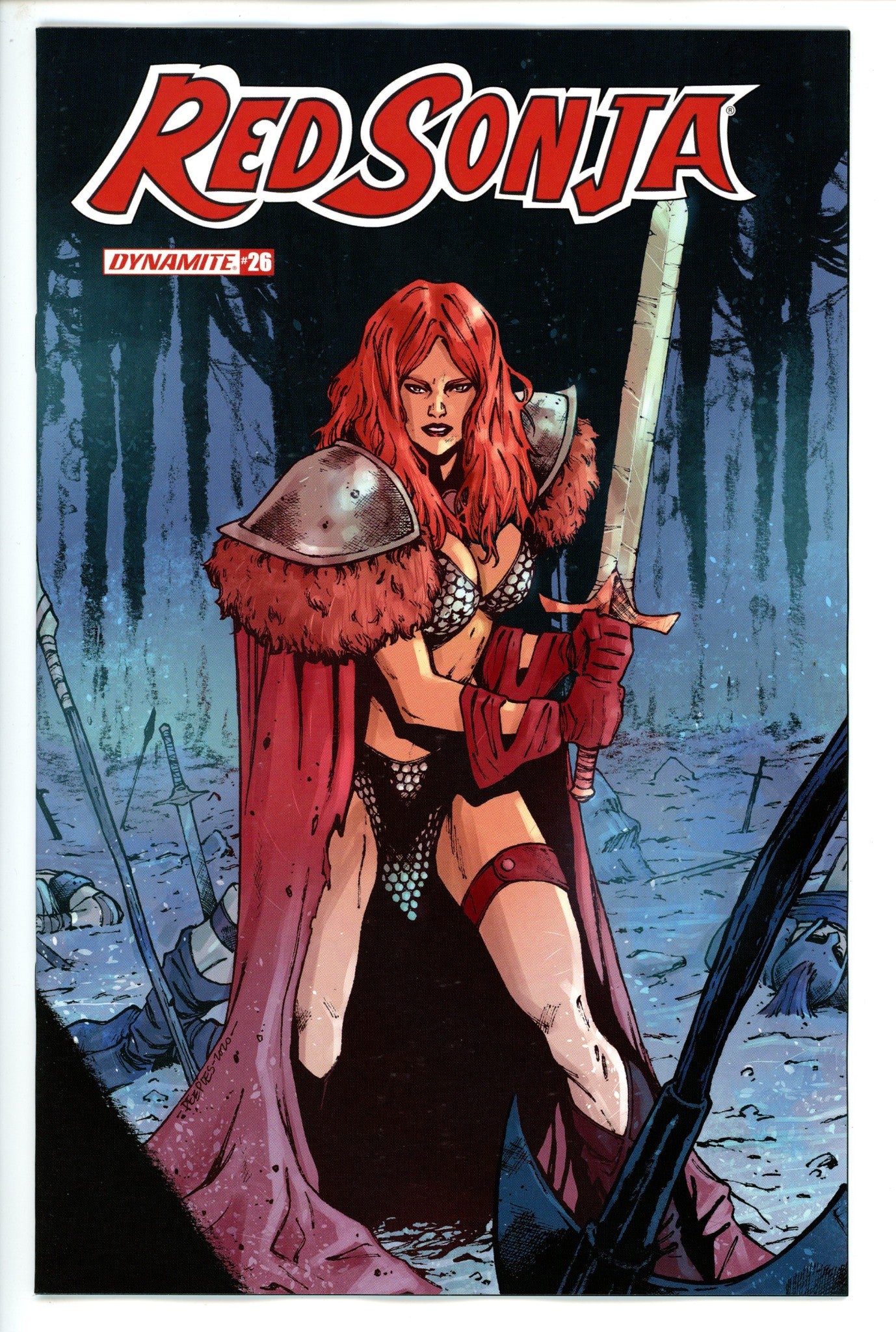 Red Sonja Vol 5 26 Peeples Variant-Dynamite-CaptCan Comics Inc