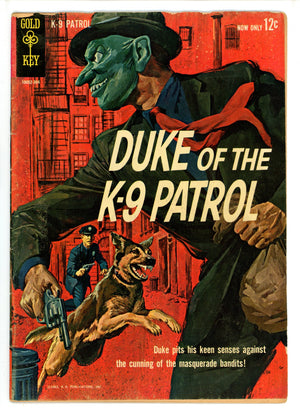Duke of the K-9 Patrol 1 VG+ (1963)