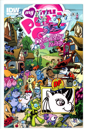 My Little Pony: Friendship Is Magic 1 Variant Sketched Milligan VF+