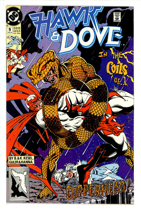 Hawk and Dove Vol 3 9 (1989)
