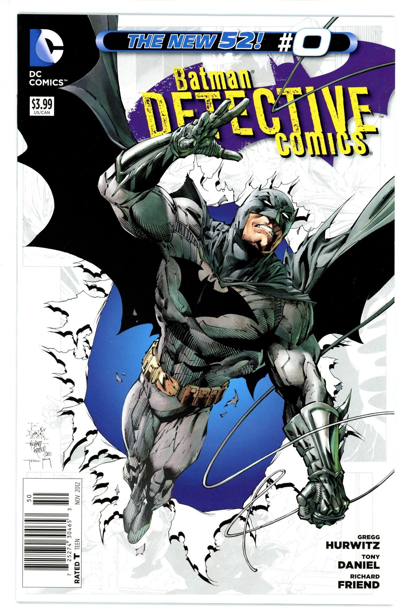 Detective Comics Vol 2 0 Newsstand NM-