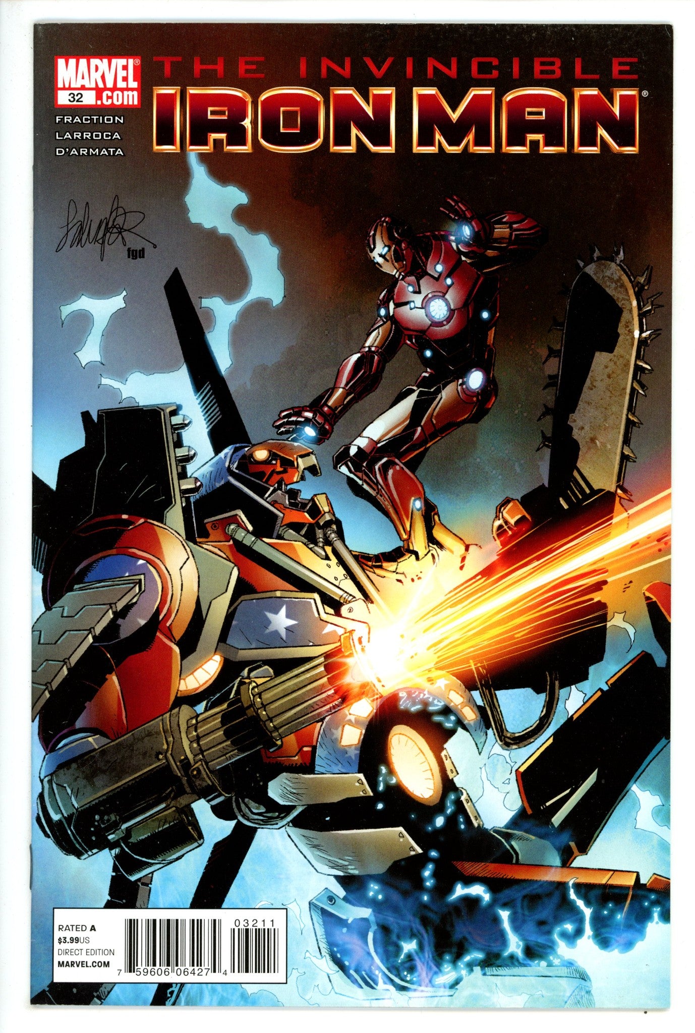 Invincible Iron Man Vol 1 32