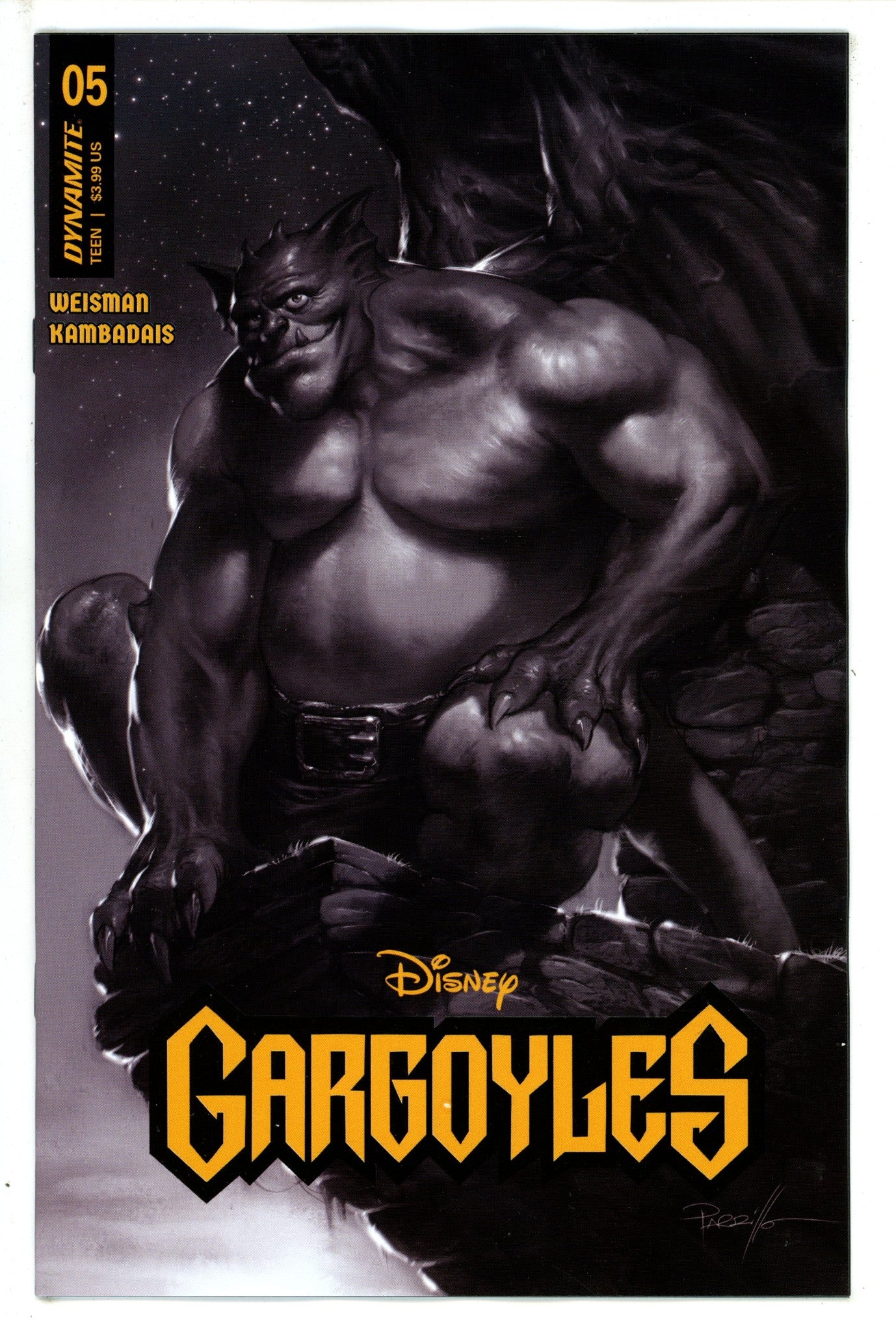 Gargoyles 5 Parrillo B&W Incentive Variant (2023)