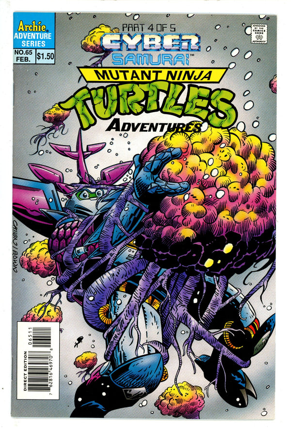 Teenage Mutant Ninja Turtles Adventures Vol 2 65 VF/NM (1995)