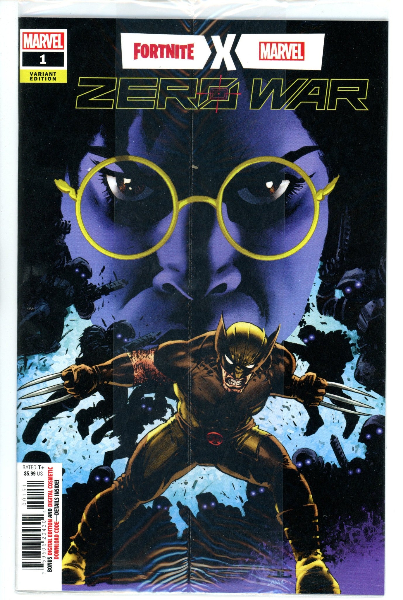 Fortnite X Marvel Zero War 1 Cassaday Variant