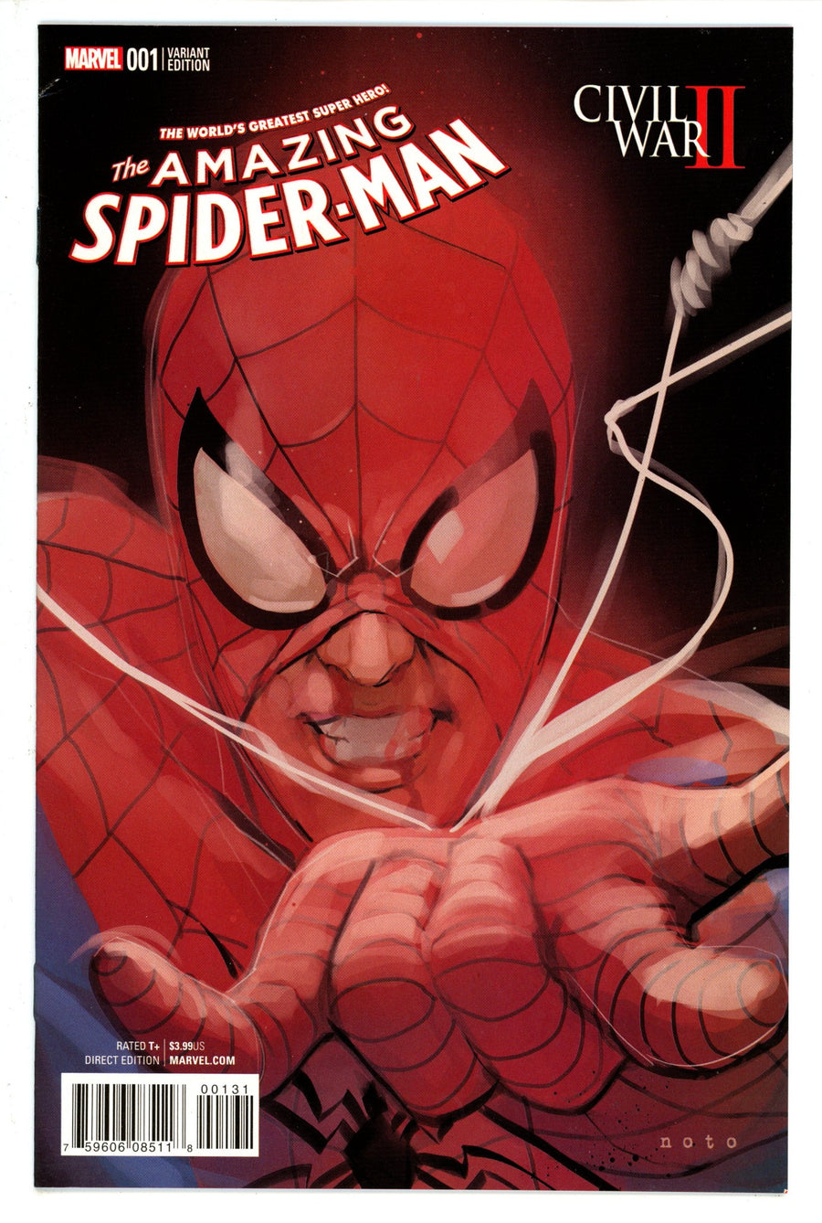 Civil War II: Amazing Spider-Man 1 Noto Variant